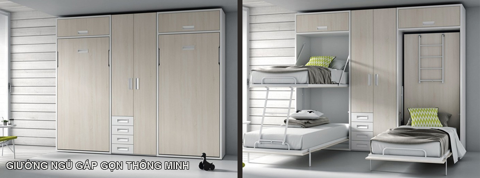 Giường ngủ 2 tầng gấp gọn data-src-retina=